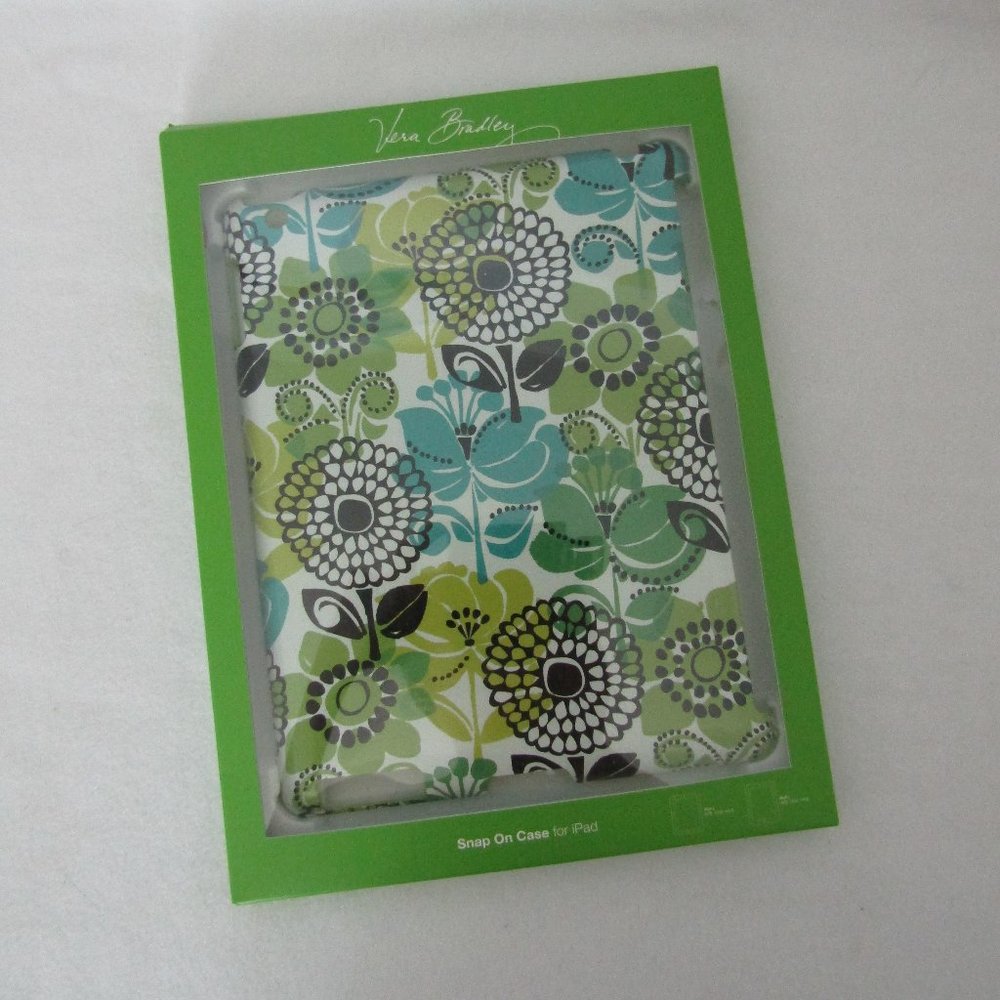 Like New Vera Bradley Snap On iPad Case Lime's Up